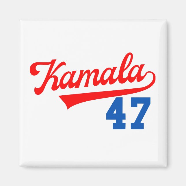Imán Kamala Harris 47° - Presidente 47° (Frente)
