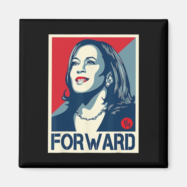 Imán Kamala Harris 47° presidente de Estados Unidos ele (Frente)