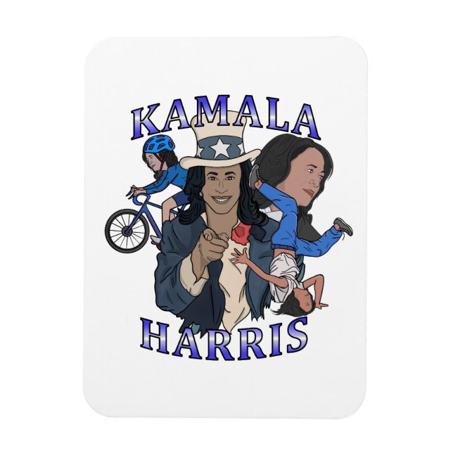 Imán Kamala Harris Bootleg Rap Style (Vertical)