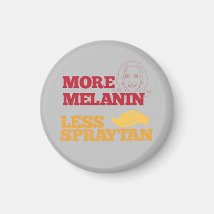 Imán Kamala Harris no Trump más melanina menos spraytan