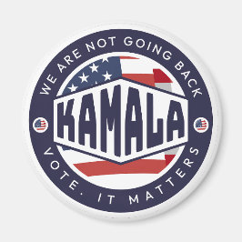 Imán Kamala Harris: No vamos a regresar