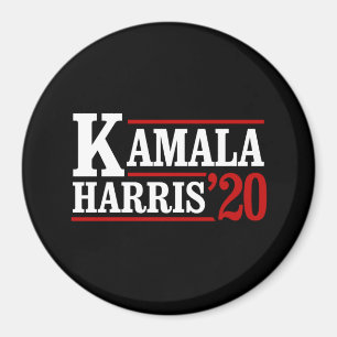 Imán Kamala Harris para el presidente en 2020 - blanco