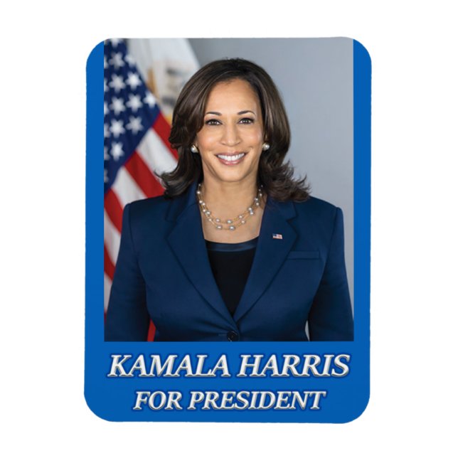 IMÁN KAMALA HARRIS PARA PRESIDENTE 2024 (Vertical)