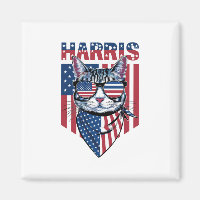 Kamala Harris para Presidente 2024 Gato Divertido