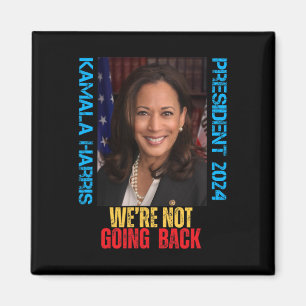 Imán Kamala Harris presidente 2024 No vamos a regresar