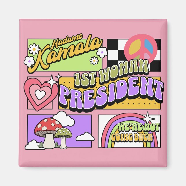 Imán Kamala Harris Primera investidura de presidenta (Frente)