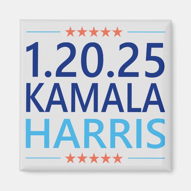 Imán Kamala Harris Primera mujer presidenta 1.20.25 (Frente)