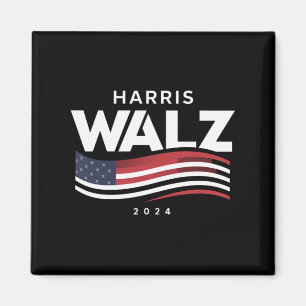 Imán Kamala Harris Tim Walz Vals 2024 Elección