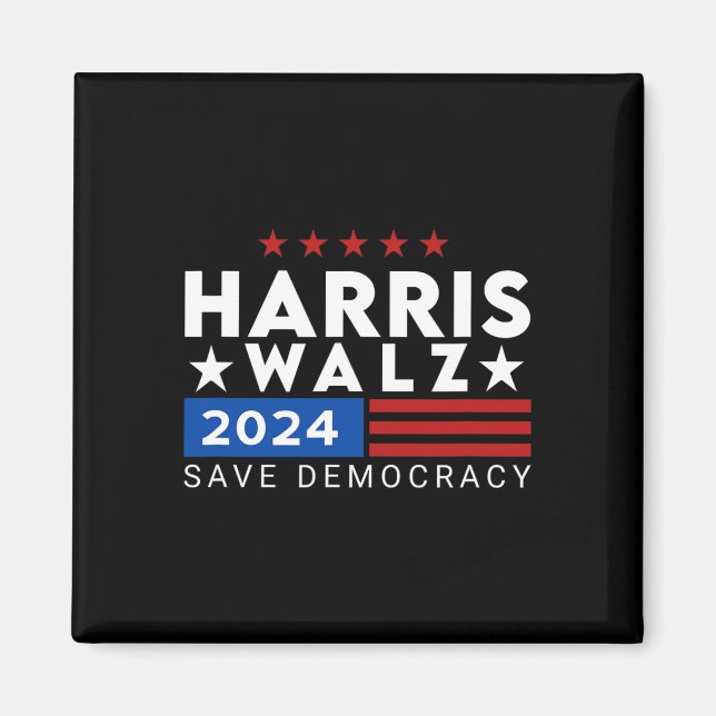 Imán Kamala Harris Tim WAlzheimer V.p Vicepresidente 47 (Frente)