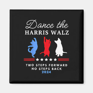 Imán Kamala Harris W 2024 Baile Waltz 2 pasos hacia ade