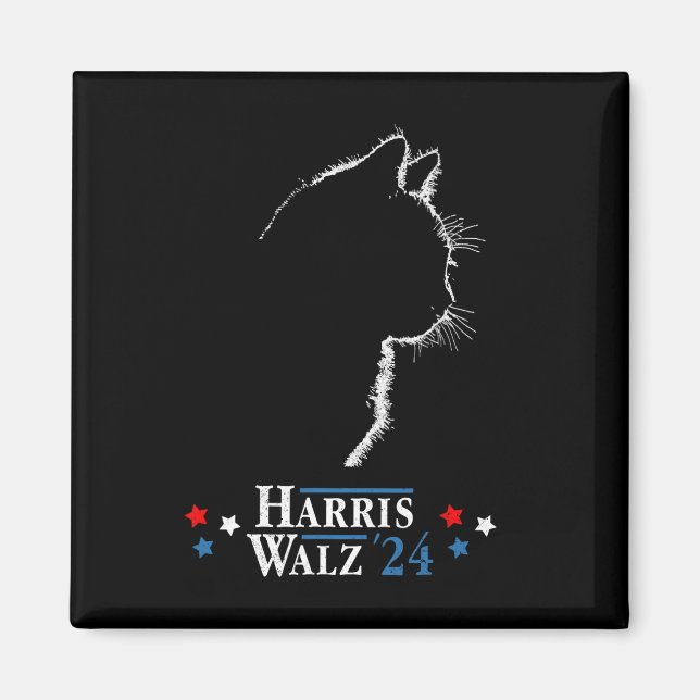 Imán Kamala Harris Wheimer 2024 Harris Waltz Vp Preside (Frente)