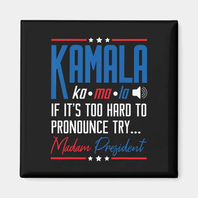 Imán Kamala si es muy difícil de predecir, juzgue a la  (Frente)