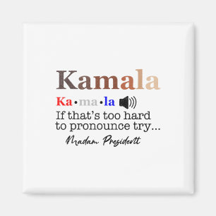 Imán Kamala si es muy difícil pronunciar la sentencia