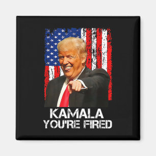 Imán Kamala te despiden presidente gracioso, Trump se r
