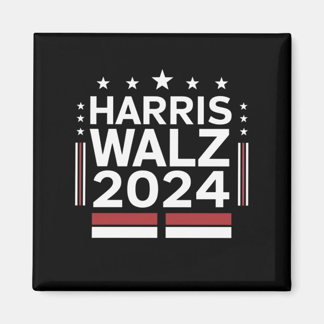 Imán KamalaHarris TimWaltz 2024 (Frente)