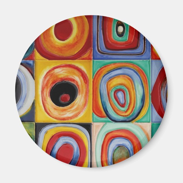 Imán Kandinsky Abstract Art (Frente)