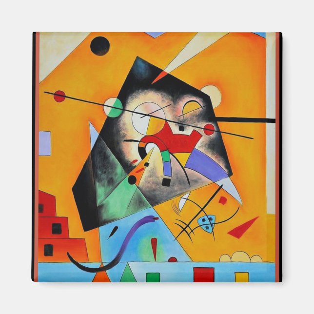 Imán Kandinsky - Armonía tranquila, (Frente)