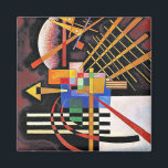 Imán Kandinsky - Arriba y a la Izquierda,<br><div class="desc">Arriba y a la izquierda,  pintura colorida de Wassily Kandinsky.</div>