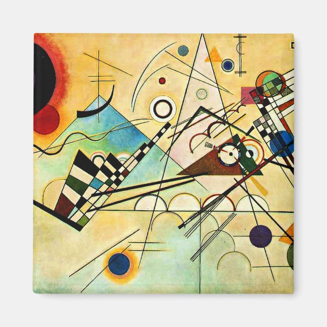 Imán Kandinsky - Composición VIII (Frente)