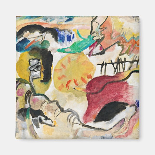 Imán Kandinsky - Improvisación 27, (Frente)