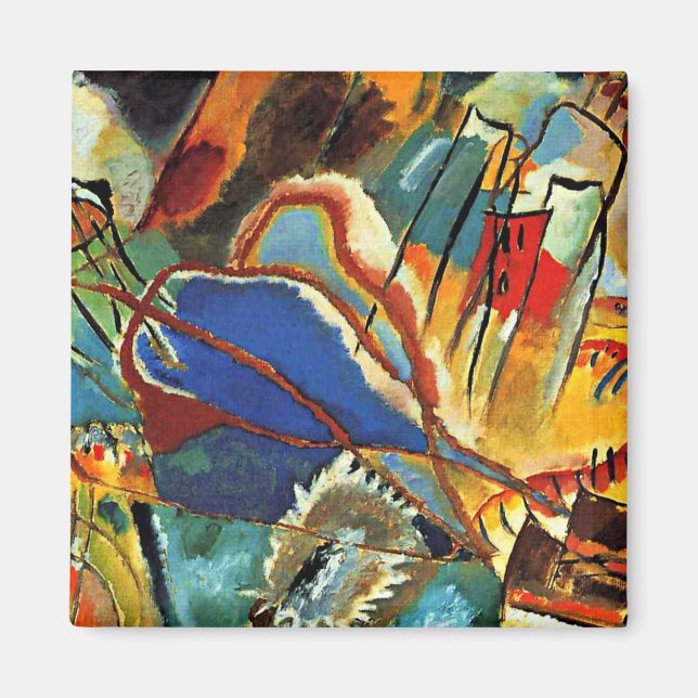 Imán Kandinsky - Improvisación 30 - Cañones (Frente)