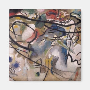 Imán Kandinsky Modern Abstract Colorful Artwork