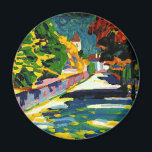 Imán Kandinsky - Otoño en Baviera,<br><div class="desc">Otoño en Baviera,  pintura colorida de Wassily Kandinsky,  1908.</div>