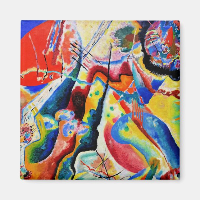 Imán Kandinsky - Tableau a la Tache Rouge (Frente)