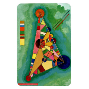 Imán Kandinsky - Triángulo multicolor