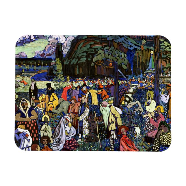 Imán Kandinsky - Vida colorida (Horizontal)