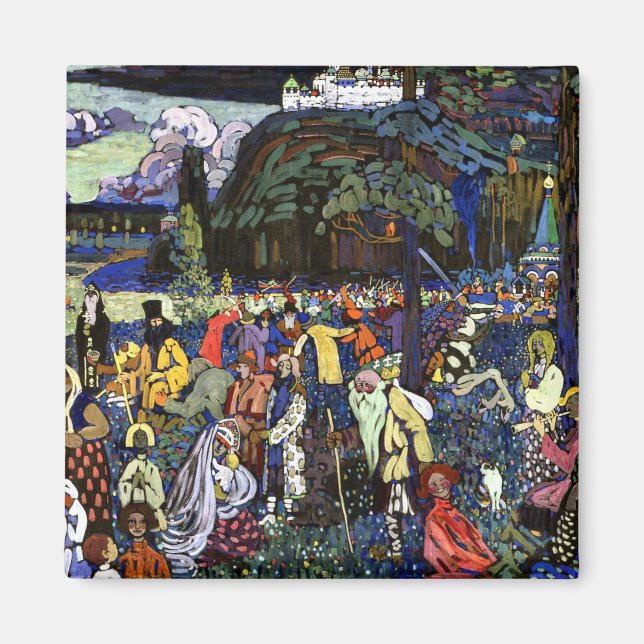 Imán Kandinsky - Vida colorida, (Frente)