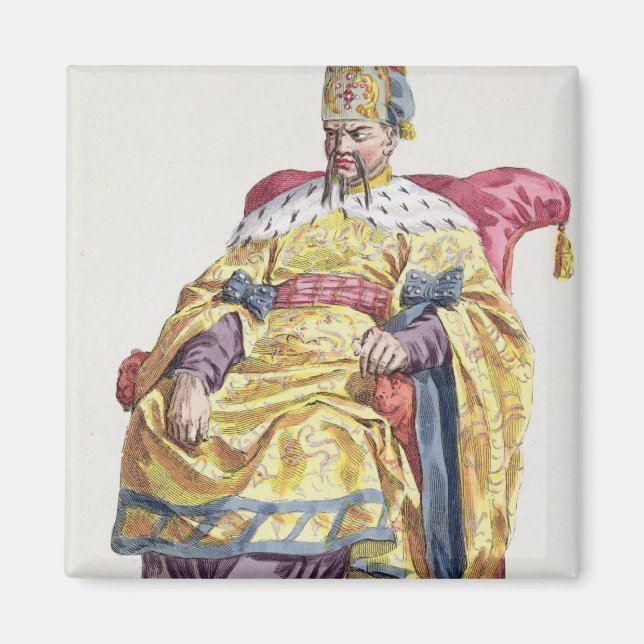 Imán Kang Tsi (1662-1722) Emperador manchú de China de (Frente)