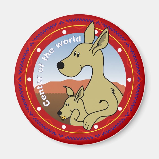 Imán Kangaroo (Frente)