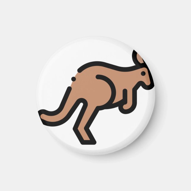 Imán Kangaroo (Frente)