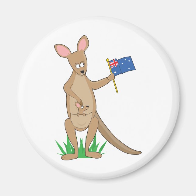 Imán Kangaroo (Frente)