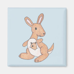 Imán Kangaroo & Joey