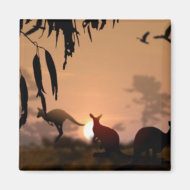 Imán Kangaroos (Frente)