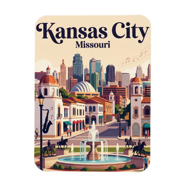 Imán Kansas City, Misuri (Vertical)