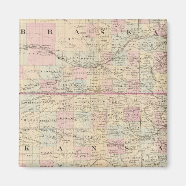 Imán Kansas, Nebraska (Frente)