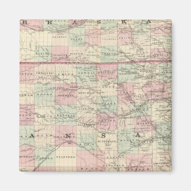 Imán Kansas y Nebraska (Frente)