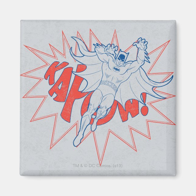 Imán ¡KAPOW! Gráfico de Batman (Frente)