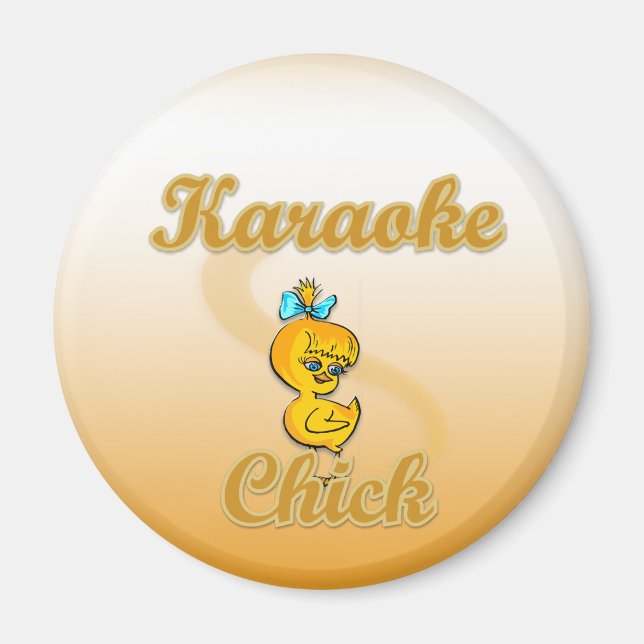 Imán Karaoke Chick (Frente)