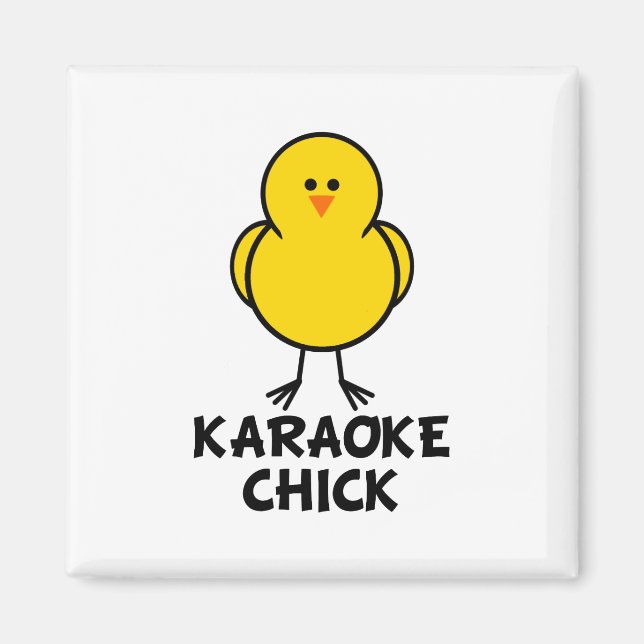 Imán Karaoke Chick (Frente)