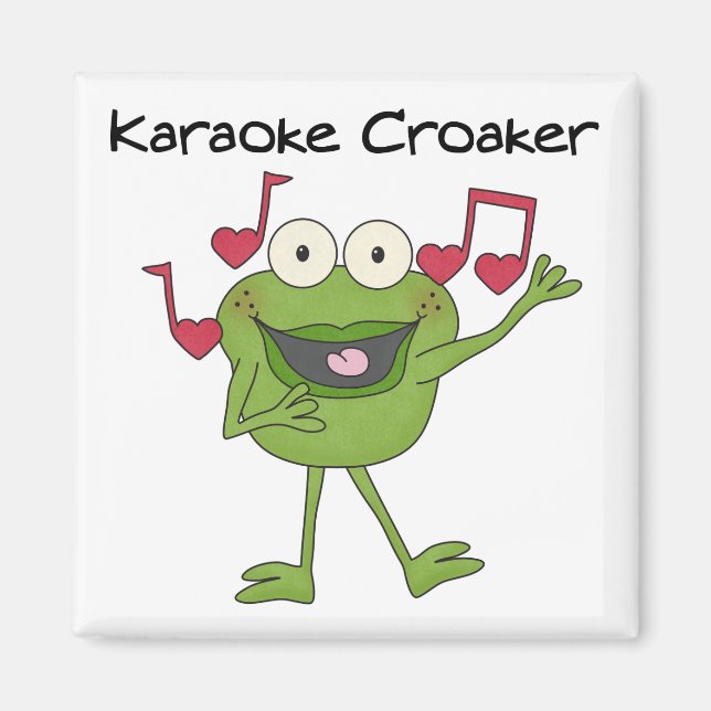 Imán Karaoke Croaker (Frente)
