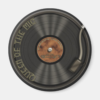 Imán Karaoke LP Vinyl Record Magnet