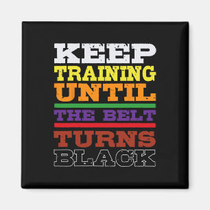 Imán Karate Black Belt Entrenamiento Artes Marciales Ja