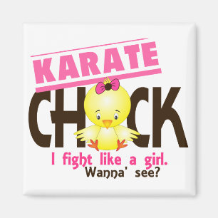 Imán Karate Chick 1