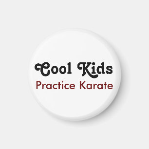Imán Karate de práctica de niños de Guay