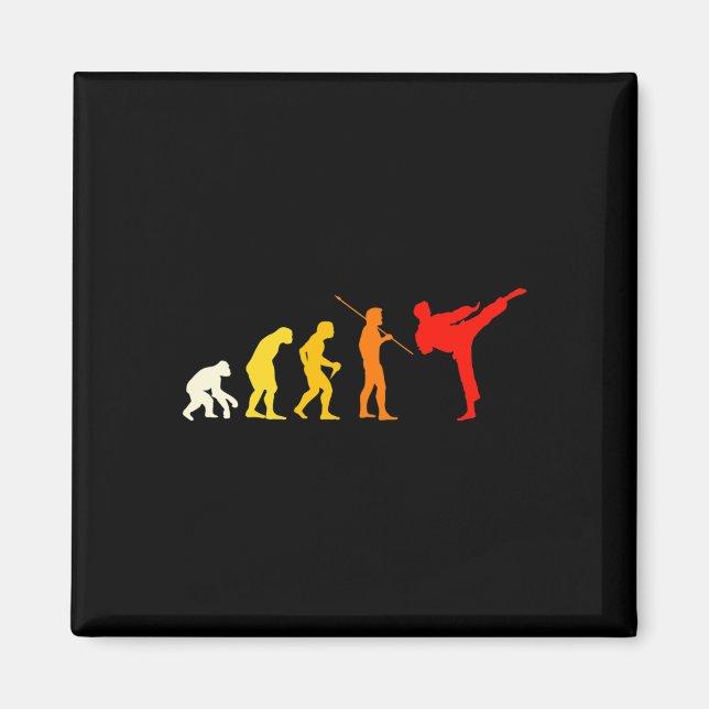 Imán Karate Evolution Kung Fu Shotokan Gift Martial Art (Frente)