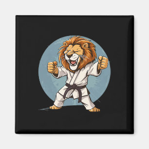 Imán Karate Lion Kickboxing Taekwondo Jiu-jitsu Mma Mar